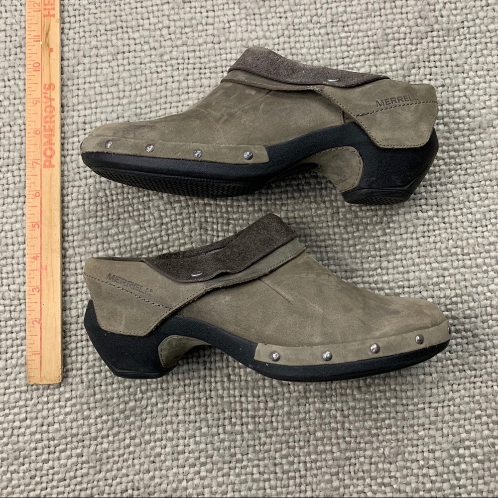 Merrell backless bootie